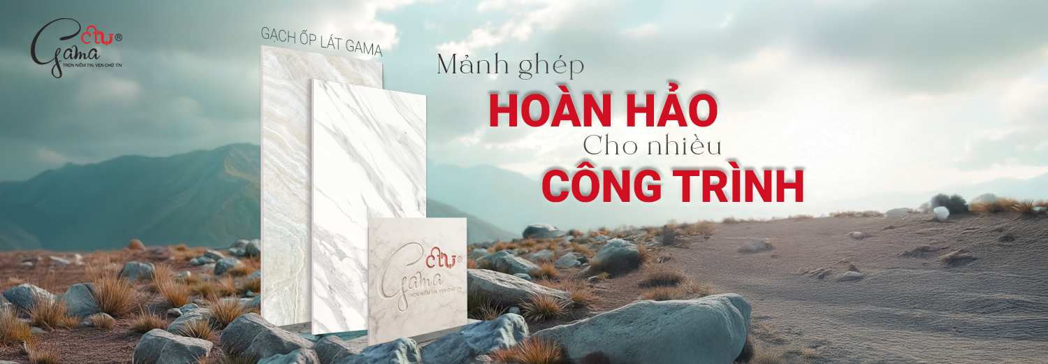 Gạch ốp lát - Mảnh ghép hoàn hảo cho nhiều công trình